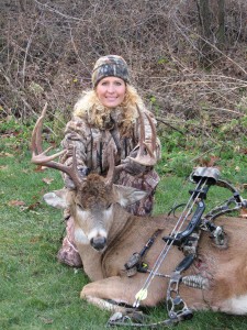 lisa 2010 bow stalked buck