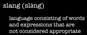 slang