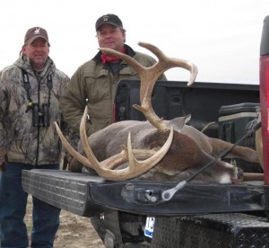 buck on truck
